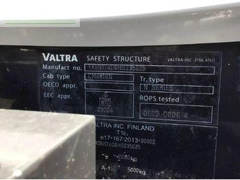 Трактор Valtra n 174 direct Direct: фото 5