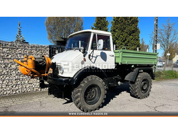 Грузовик-шасси Unimog 406 Allrad Zapfwelle Luftkompressor Pritsche AHK: фото 2