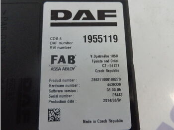 Блок управления для Грузовиков DAF CDS4 FAB control unit: фото 3
