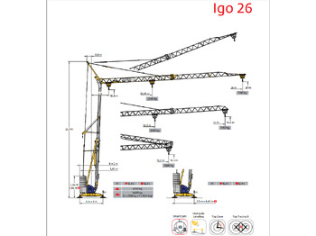 Быстромонтируемый башенный кран POTAIN