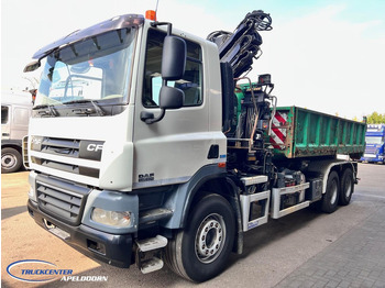 Самосвал, Автоманипулятор DAF CF 85.410 ATE, Hiab 166, 6x4 Steel spring: фото 3