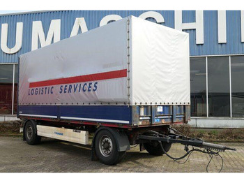 Тентованный прицеп Krone AZ, Bordwände, BPW, 7.300mm lang, Luftfederung: фото 2