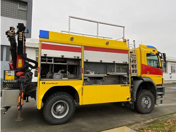 Пожарная машина, Автоманипулятор Mercedes-Benz 1833 Axor 4x4, Kran Palfinger, Rosenbauer, AHK: фото 2