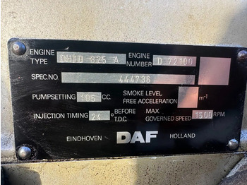 Электрогенератор DAF DHTD 825 A 80 kVA noodstroom generatorset aggregaat ex Emergency: фото 3