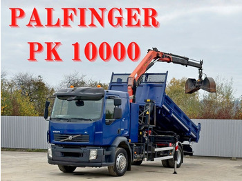 Volvo FL280 KIPPER 4,35m *  PALFINGER PK 10000 + FUNK в лизинг Volvo FL280 KIPPER 4,35m *  PALFINGER PK 10000 + FUNK: фото 1