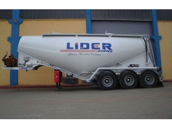 Новый Полуприцеп-цистерна Для транспортировки цемента LIDER 2025 YEAR NEW BULK CEMENT manufacturer co.: фото 4