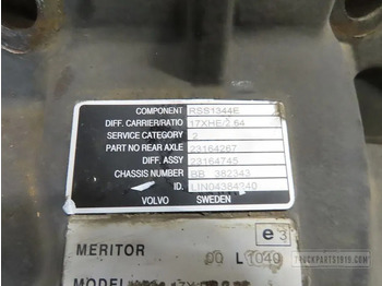 Дифференциал для Грузовиков Volvo 23368842 Differentieel RSS1344E R=2.64: фото 3