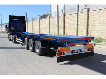 Новый Полуприцеп-контейнеровоз/ Сменный кузов EMIRSAN 20/40/45 FT SAF AXLE SKELETAL: фото 2