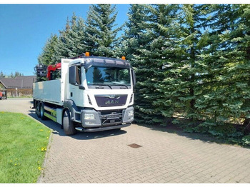 Грузовик бортовой/ Платформа, Автоманипулятор MAN TGS 26.400 Flatbed + Crane Palfinger PK 23001L: фото 5