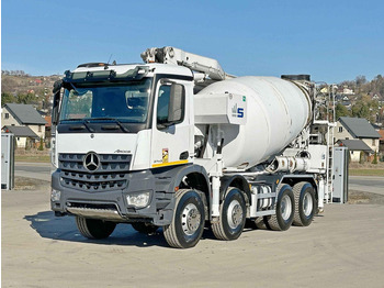 Автобетоносмеситель Mercedes-Benz AROCS 3743 * Betonpumpe + FUNK * 8x4 * TOP: фото 2