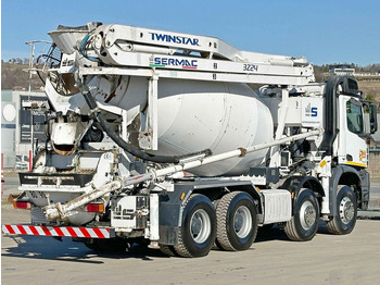 Автобетоносмеситель Mercedes-Benz AROCS 3743 * Betonpumpe + FUNK * 8x4 * TOP: фото 5