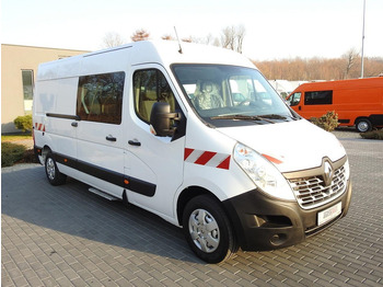 Микроавтобус, Пассажирский фургон Renault MASTER FURGON BRYGADÓWKA  7 MIEJSC TEMPOMAT KLIMATYZACJA  130KM: фото 4
