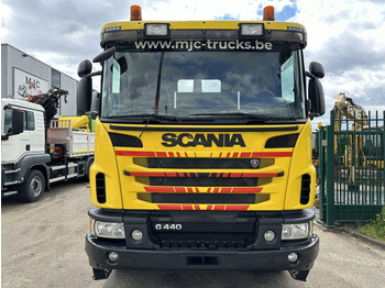 Грузовик бортовой/ Платформа, Автоманипулятор Scania G440 6x4 20T MARREL HOOKLIFT - RETARDER - STEEL: фото 3