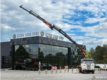 Грузовик бортовой/ Платформа, Автоманипулятор Scania R143 HL 6x2 PALFINGER PK44002 Crane Kran: фото 4