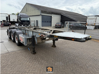 Полуприцеп-контейнеровоз/ Сменный кузов Van Hool 3B2013 20FT - ADR - MERCEDES AXLE - DRUM BRAKE - NL TOP TRAILER - 3x AVAILABLE!: фото 4
