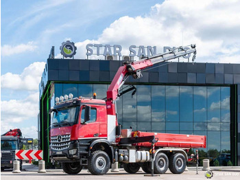 Автоманипулятор Mercedes-Benz  AROCS 3345 6x6 HMF 3220 Winch Crane tipper: фото 3