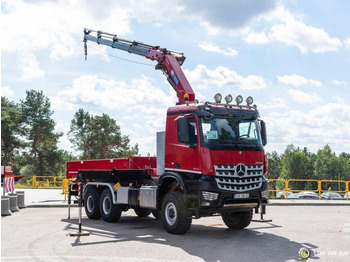 Автоманипулятор Mercedes-Benz  AROCS 3345 6x6 HMF 3220 Winch Crane tipper: фото 2