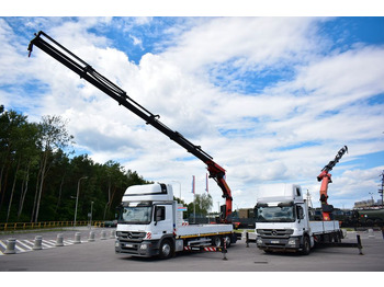 Автоманипулятор, Грузовик бортовой/ Платформа Mercedes-Benz Actros 2546 6x2 Palfinger PK 53002 Crane Kran: фото 4