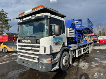 Грузовик с подъемником SCANIA P114