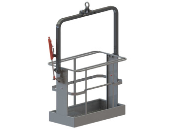 Новый Навесное оборудование для Кранов-манипуляторов Iron suspended man basket for tower cranes CPT-2H-F: фото 2