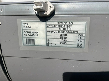 Интегрированный автодом Fiat B644 6 personen HYMER de mooiste van Nederland: фото 3