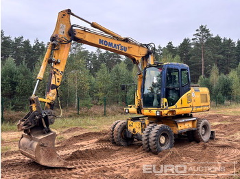 Колёсный экскаватор KOMATSU PW160