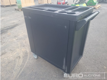 Строительное оборудование Unused Günter Wagen Germany Tool Trolley, 6 Drawers with 220 Pieces: фото 3