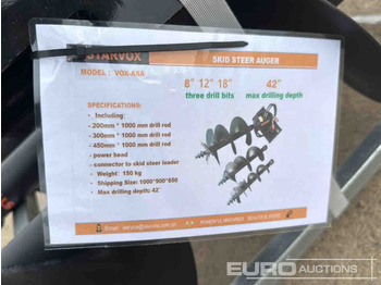 Навесное оборудование для Мини-погрузчиков с бортовым поворотом Unused 2025 STARVOX VOX-ASA: фото 5 Навесное оборудование для Мини-погрузчиков с бортовым поворотом Unused 2025 STARVOX VOX-ASA: фото 5