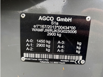 Новый Сеноворошилка Fendt Former 1000 C PRO: фото 2