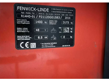 Штабелер Linde R14HD-01: фото 5