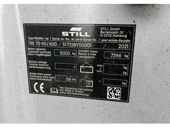 Газовый погрузчик Still RX70-50T/600: фото 4