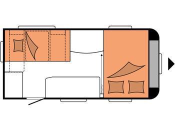 Прицеп дача DE LUXE 440 SF: фото 2