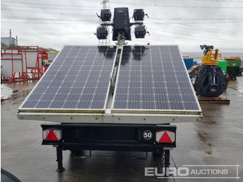 Осветительная мачта 2022 Trime X-Solar Single Axle Solar Powered LED Lighting Tower: фото 4