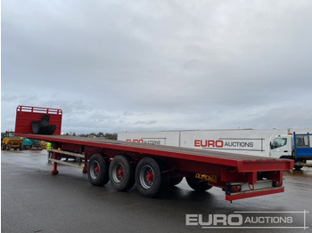Полуприцеп бортовой/ Платформа SDC 45' Tri Axle Flat Trailer, BPW Axles: фото 2 Полуприцеп бортовой/ Платформа SDC 45' Tri Axle Flat Trailer, BPW Axles: фото 2