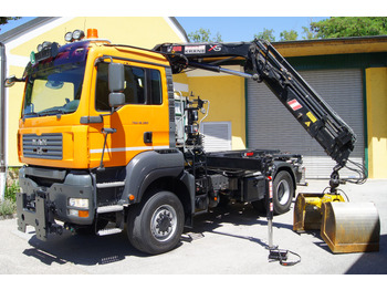 Тросовый мультилифт, Автоманипулятор MAN TGA 18.360 BL 4x4/Euro4/TÜV/HIAB 111/MULTILIFT/Winterdienst: фото 2