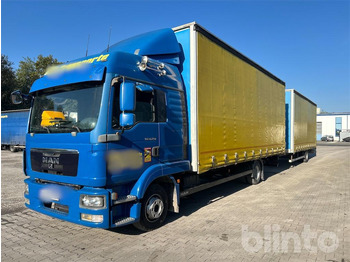 Тентованный грузовик MAN TGL 8.250