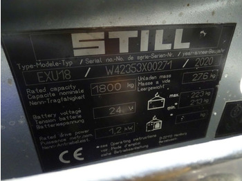 Тележка Still EXU18: фото 5