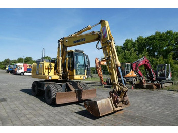 Колёсный экскаватор KOMATSU PW140