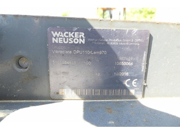 Виброплита Wacker Neuson SE Rüttelplatte DPU 110rLem970 Baumaschine inkl. Fernbedienung: фото 4