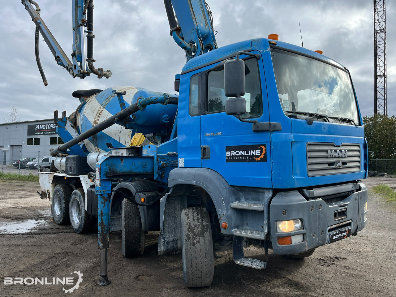 2005 MAN TGA 35.410 8X4 PUMI - Автобетоносмеситель: фото 2 2005 MAN TGA 35.410 8X4 PUMI - Автобетоносмеситель: фото 2
