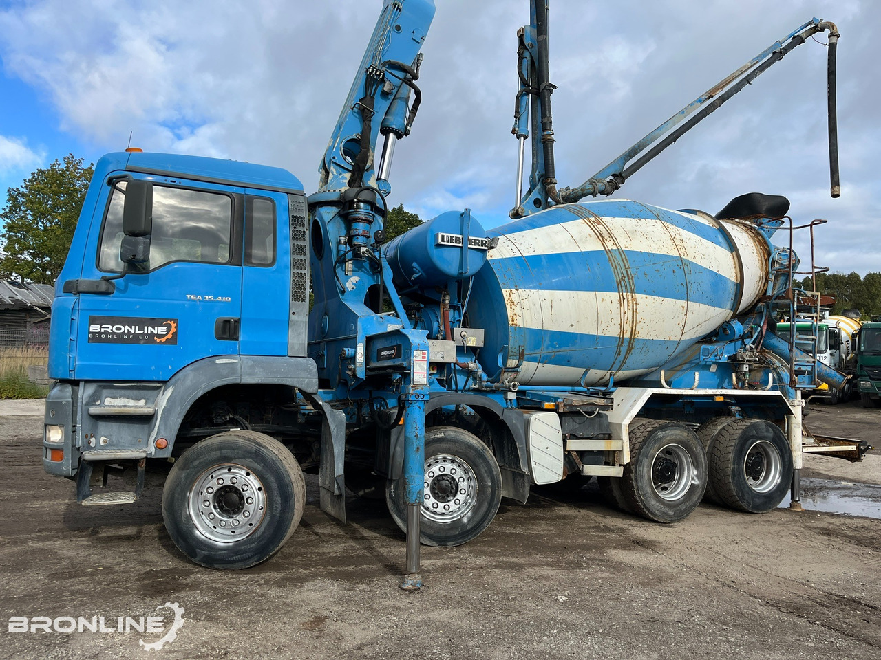 2005 MAN TGA 35.410 8X4 PUMI - Автобетоносмеситель: фото 5 2005 MAN TGA 35.410 8X4 PUMI - Автобетоносмеситель: фото 5