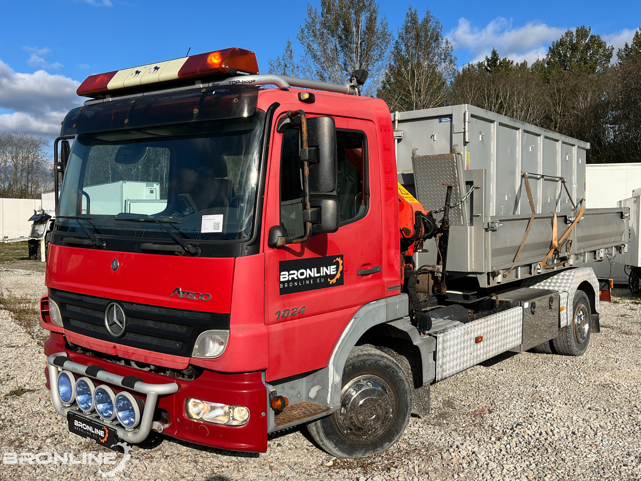 2007 Mercedes-Benz Atego 1024 Crane+Winch+Hooklift - Крюковой мультилифт, Автоманипулятор: фото 1 2007 Mercedes-Benz Atego 1024 Crane+Winch+Hooklift - Крюковой мультилифт, Автоманипулятор: фото 1