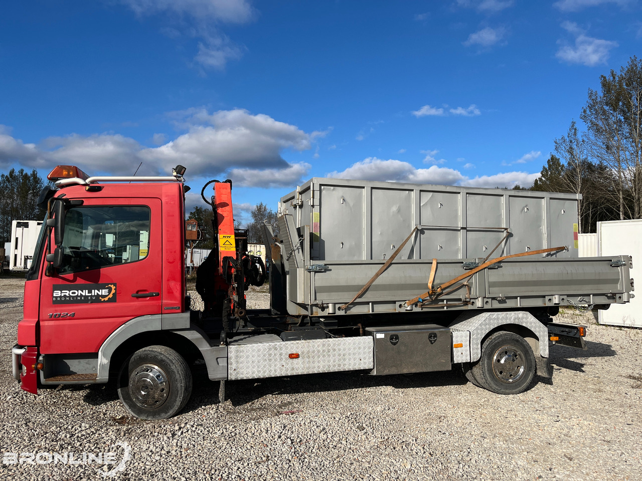 2007 Mercedes-Benz Atego 1024 Crane+Winch+Hooklift - Крюковой мультилифт, Автоманипулятор: фото 3 2007 Mercedes-Benz Atego 1024 Crane+Winch+Hooklift - Крюковой мультилифт, Автоманипулятор: фото 3