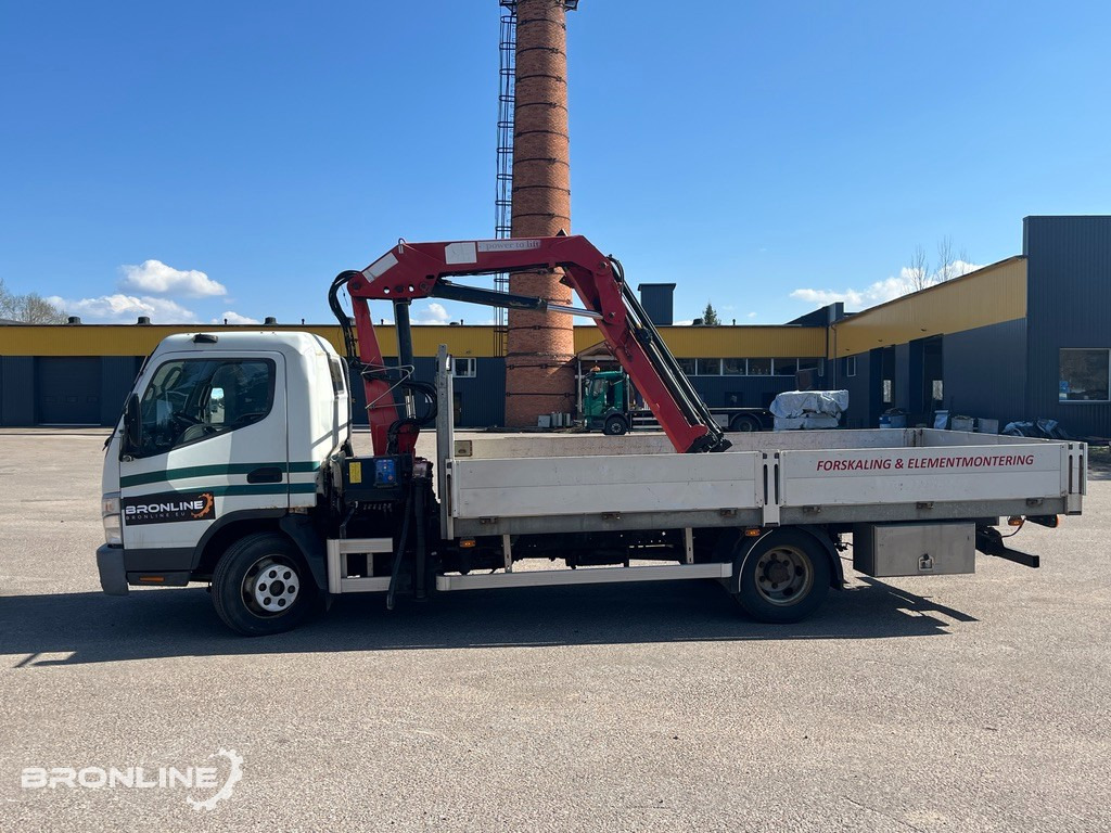 2011 Mitsubishi Fuso Canter + HMF 635K3 - Грузовик бортовой/ Платформа: фото 3 2011 Mitsubishi Fuso Canter + HMF 635K3 - Грузовик бортовой/ Платформа: фото 3