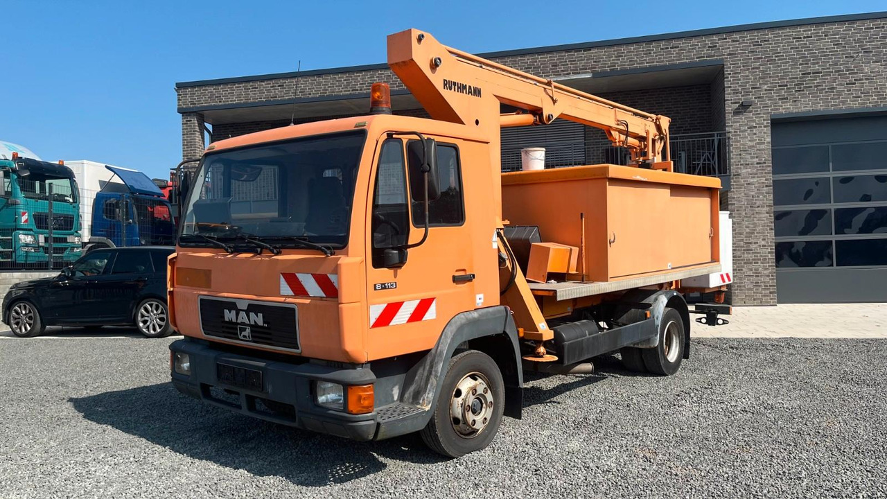 MAN 8.113 Steiger Hubarbeitsbühne Ruthmann MAN 8.113 Steiger Hubarbeitsbühne Ruthmann - Грузовик с подъемником, Фургон: фото 2 MAN 8.113 Steiger Hubarbeitsbühne Ruthmann MAN 8.113 Steiger Hubarbeitsbühne Ruthmann - Грузовик с подъемником, Фургон: фото 2
