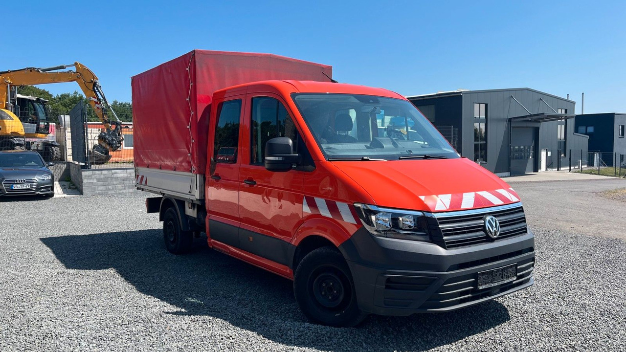 Volkswagen Crafter Pritsche Plane 35 DOKA mittellang RWD - Тентованный фургон, Грузопассажирский фургон: фото 3 Volkswagen Crafter Pritsche Plane 35 DOKA mittellang RWD - Тентованный фургон, Грузопассажирский фургон: фото 3