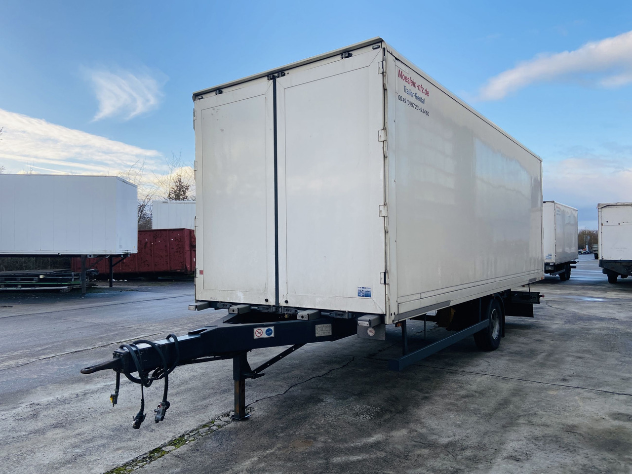 Möslein EK 1- D 7,3 1 Achs Kofferanhänger - Прицеп-фургон: фото 5 Möslein EK 1- D 7,3 1 Achs Kofferanhänger - Прицеп-фургон: фото 5