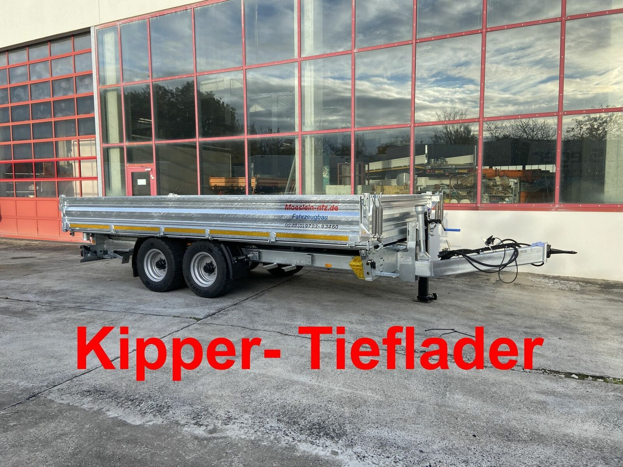 Möslein Kipper Tieflader, Breite Reifen, 5,70 m lang-- - Самосвальный прицеп: фото 2 Möslein Kipper Tieflader, Breite Reifen, 5,70 m lang-- - Самосвальный прицеп: фото 2