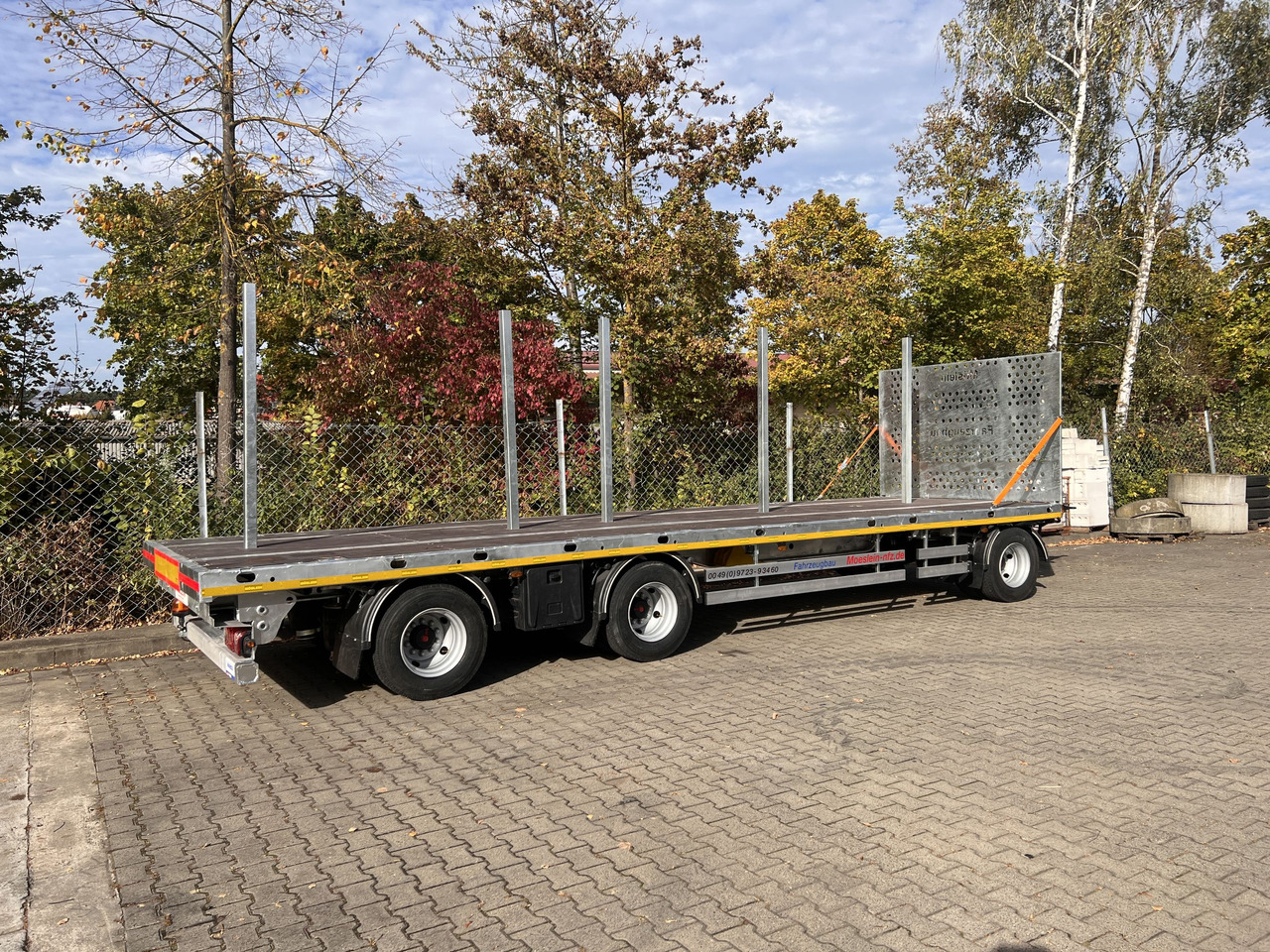 Möslein T 3 Plato 10 m 3 Achs Jumbo- Plato- Anhänger 10 m, Mega - Прицеп бортовой/ Платформа: фото 3 Möslein T 3 Plato 10 m 3 Achs Jumbo- Plato- Anhänger 10 m, Mega - Прицеп бортовой/ Платформа: фото 3