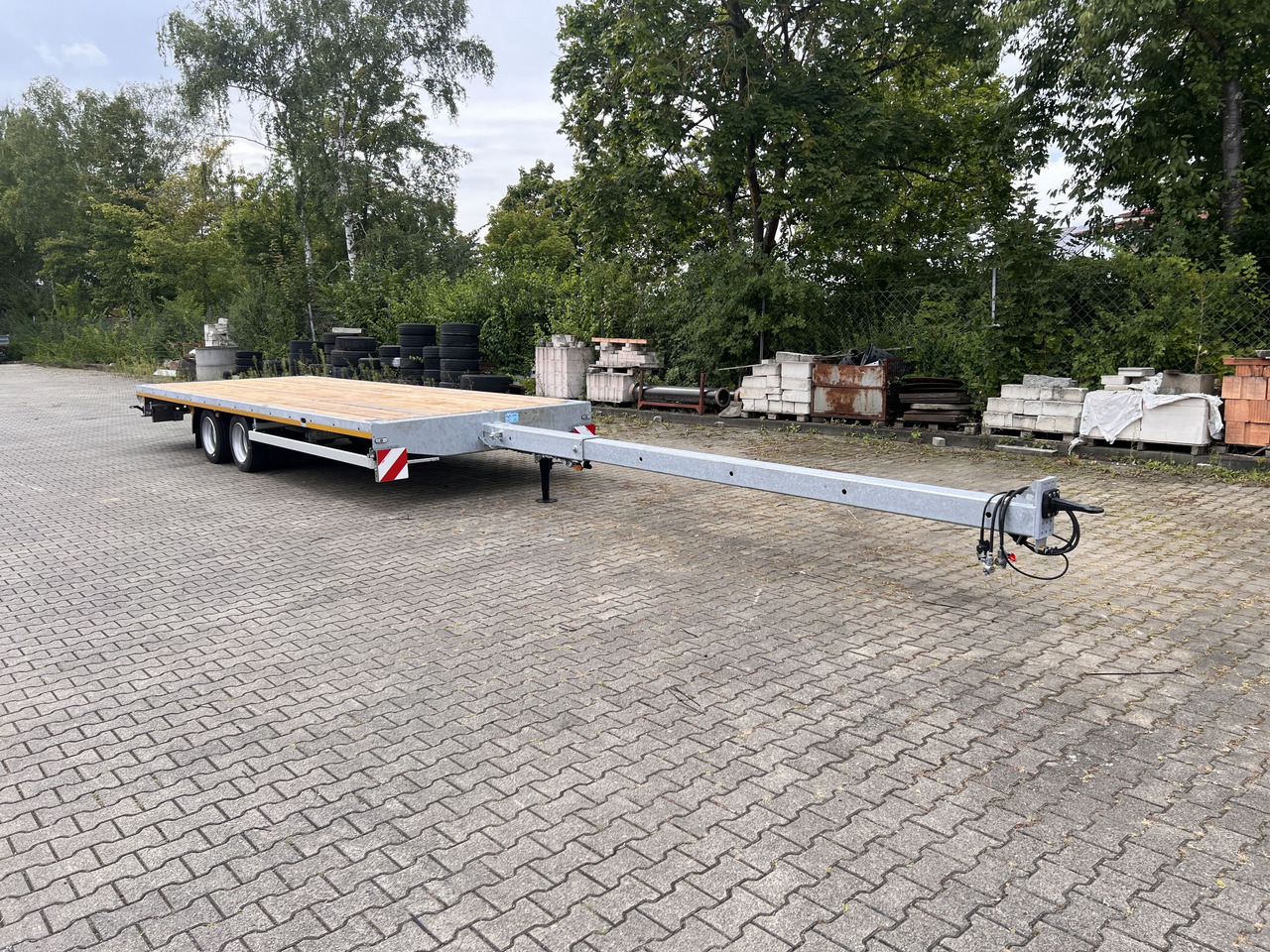 Möslein THT 14-G 7,20 L ausziehbar 13,9 t Tandemanhänger- Tieflader, ausziehbarLuftgefedert - Прицеп бортовой/ Платформа: фото 5 Möslein THT 14-G 7,20 L ausziehbar 13,9 t Tandemanhänger- Tieflader, ausziehbarLuftgefedert - Прицеп бортовой/ Платформа: фото 5